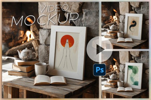 Download Frame Mockup Video PSD Frame Animation - Frame mockup video Collection